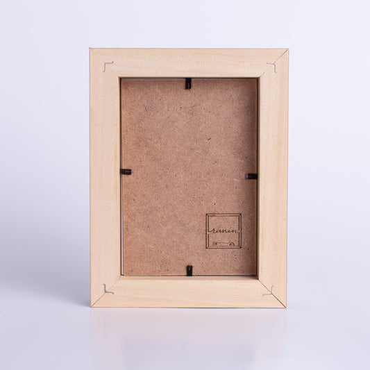 cornice portaritratto in legno da tavolo 10x15 marrone