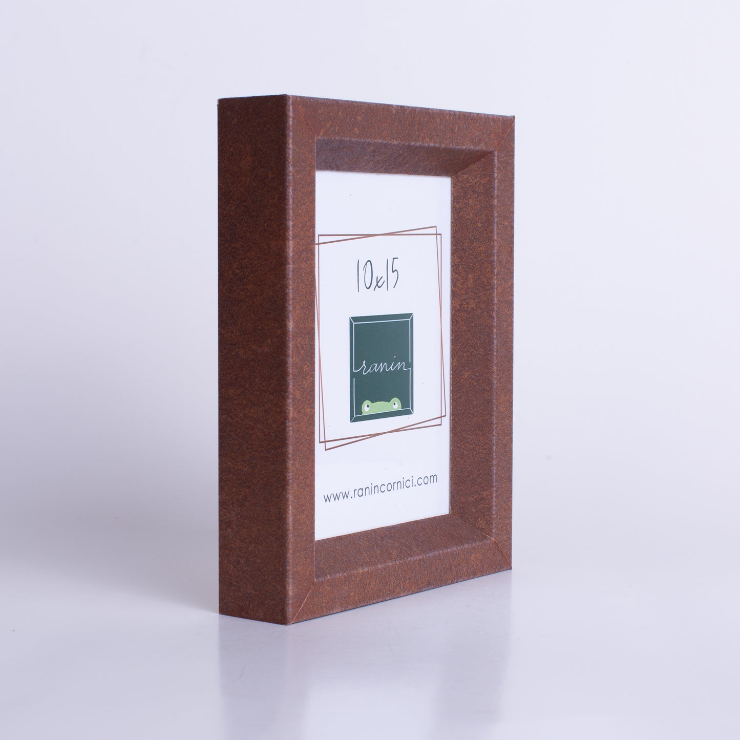 cornice portaritratto in legno da tavolo 10x15 marrone