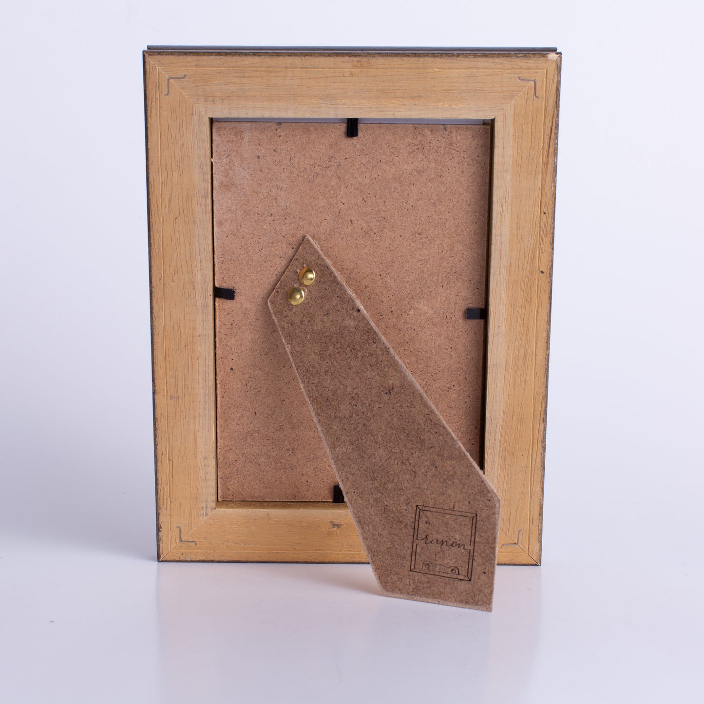 cornice portaritratto in legno da tavolo 10x15 marrone