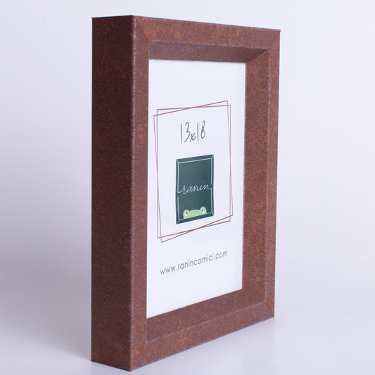 cornice portaritratto in legno da tavolo 13x18 marrone