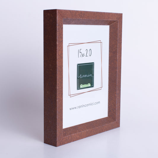 cornice portaritratto in legno da tavolo 15x20 beige marrone