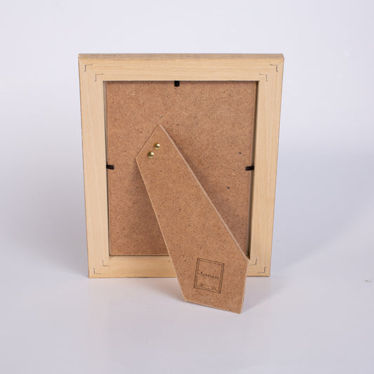 cornice portaritratto in legno da tavolo 13x18 beige ti voglio bene mamma