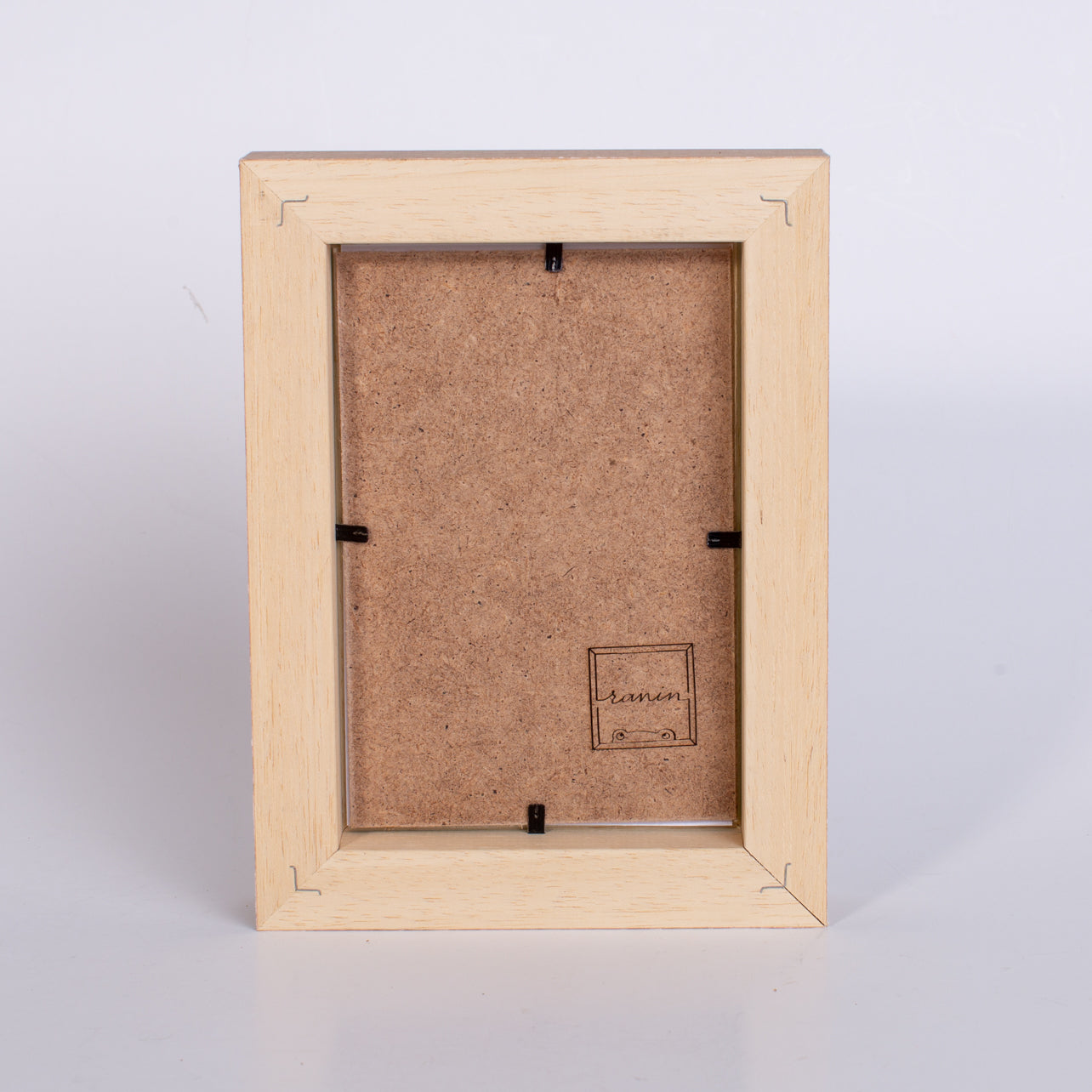 cornice portaritratto in legno da tavolo 10x15 marrone beige