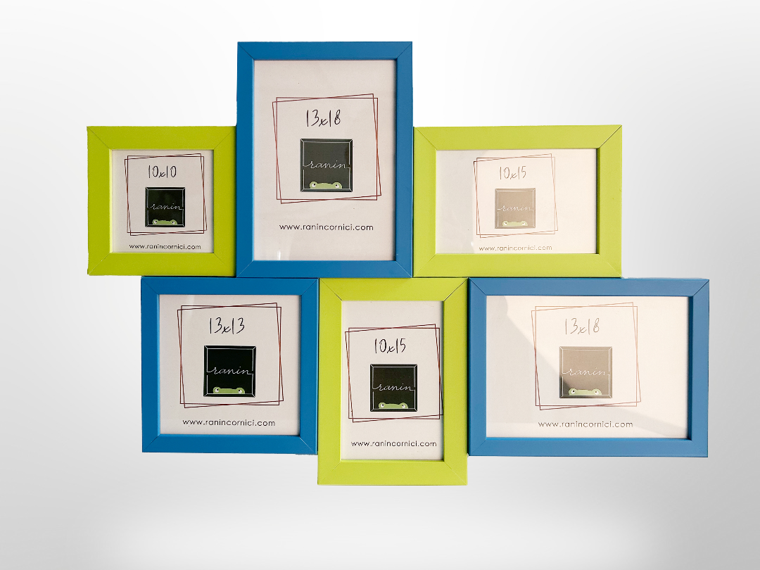 Cornice da muro multipla bicolor