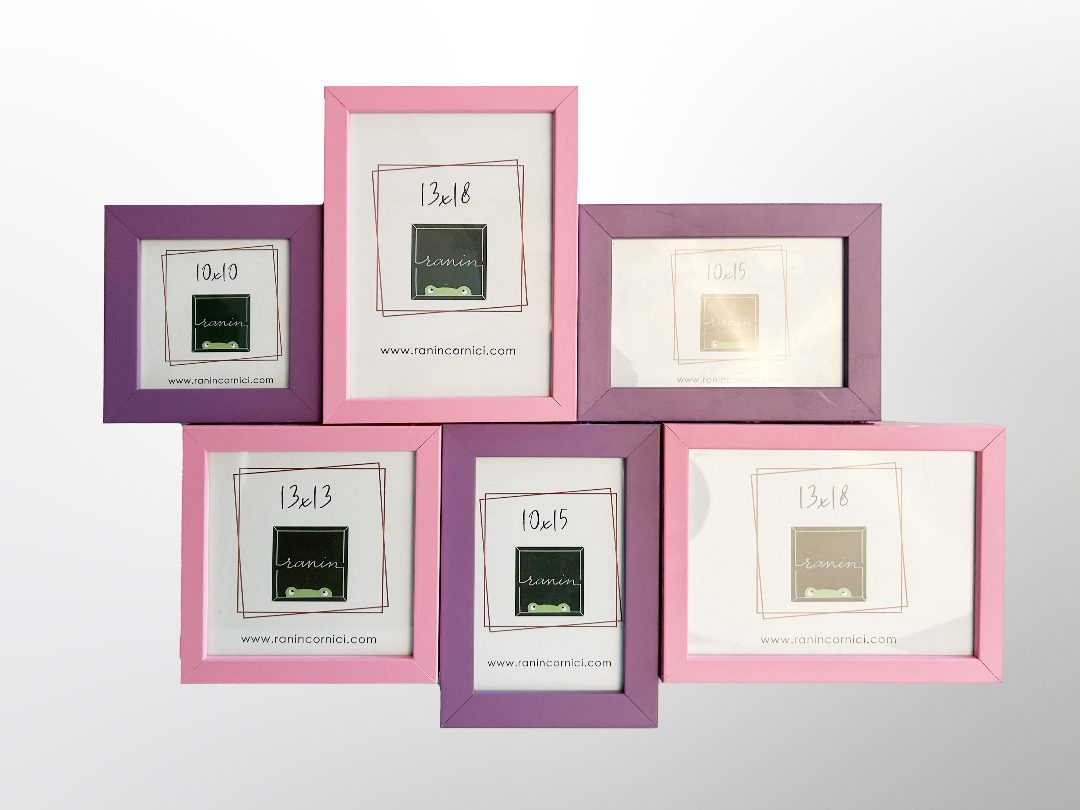 Cornice da muro multipla bicolor