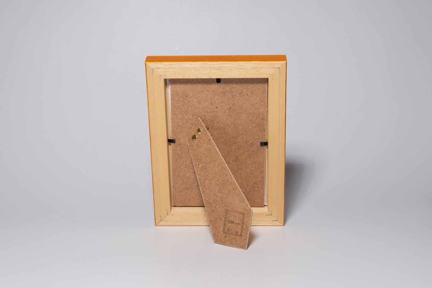 cornice portaritratto in legno da tavolo 10x15 gialla blu