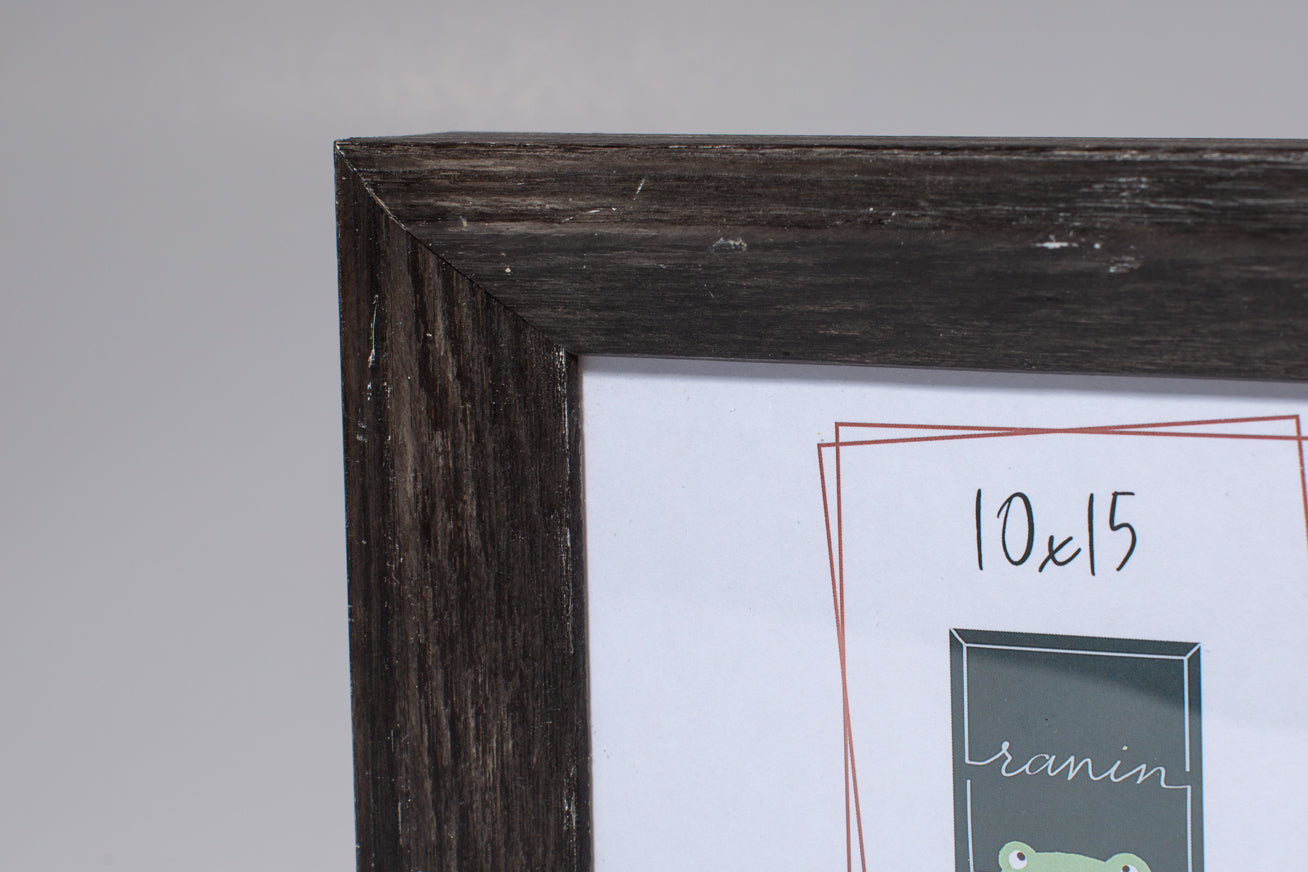 cornice portaritratto in legno da tavolo 10x15 nera