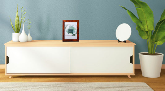 cornice portaritratto in legno da tavolo 13x18 marrone