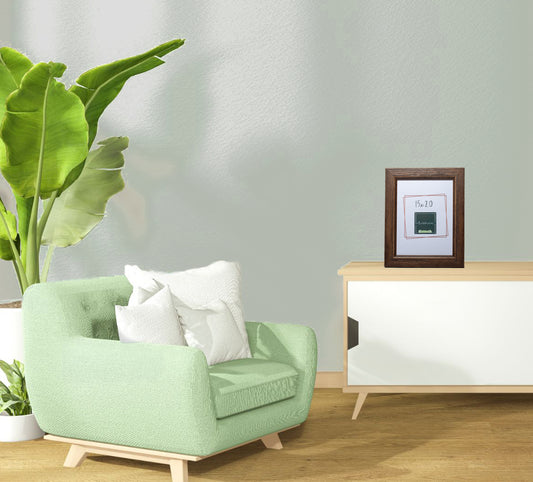 cornice portaritratto in legno da tavolo 15x20 marrone