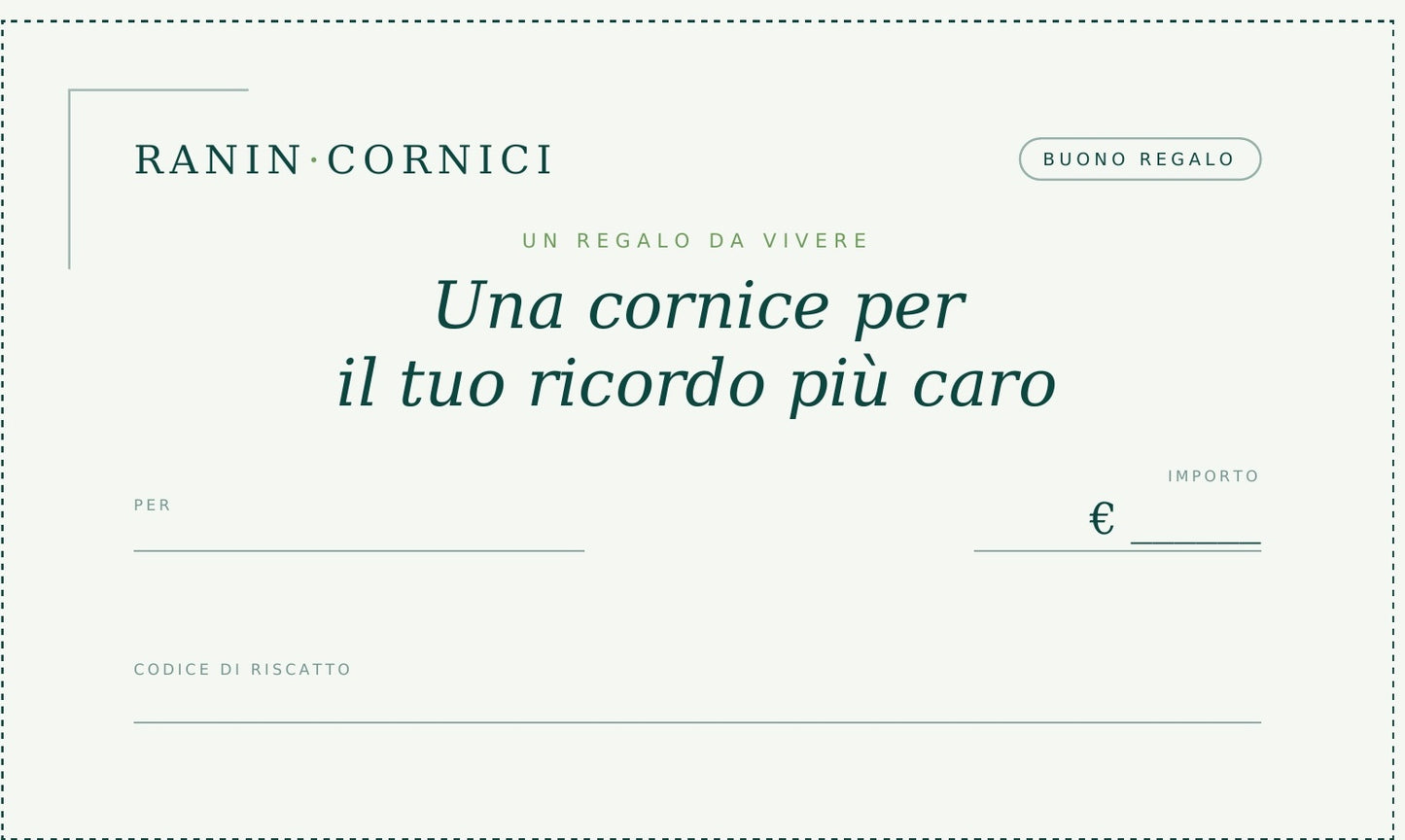 Buono regalo