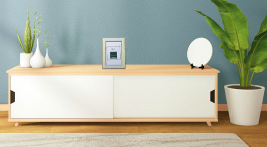 cornice portaritratto in legno da tavolo 10x15 shabby verde azzurro