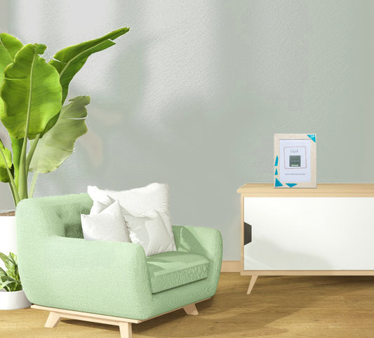 cornice portaritratto in legno da tavolo 13x18 bianca beige azzurra vetro