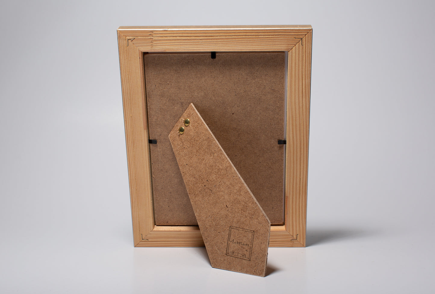 cornice portaritratto in legno da tavolo 13x18 beige cuori blu