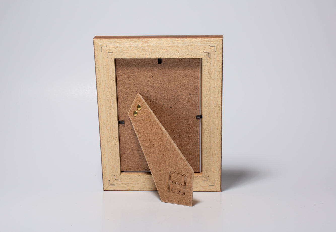 cornice portaritratto in legno da tavolo 10x15 marrone