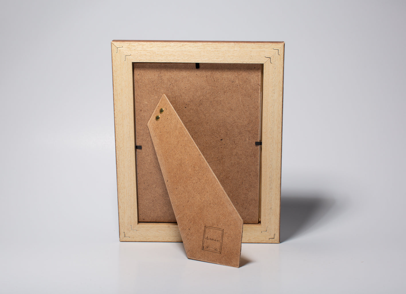 cornice portaritratto in legno da tavolo 15x20 marrone