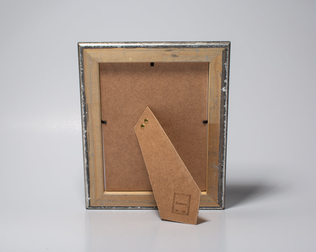 cornice portaritratto in legno da tavolo 15x20 marrone bronzo