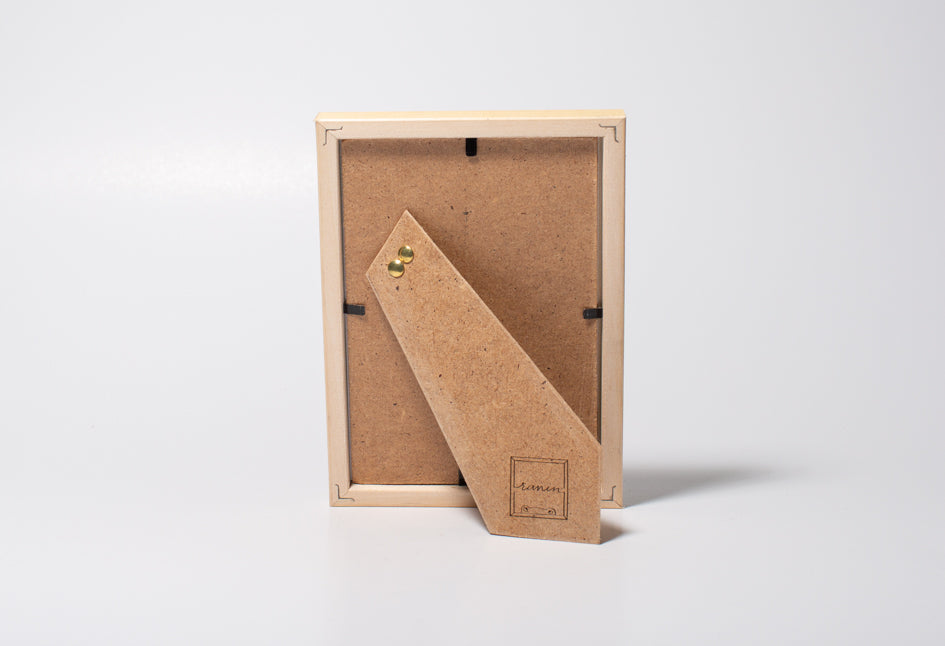 cornice portaritratto in legno da tavolo 10x15 beige