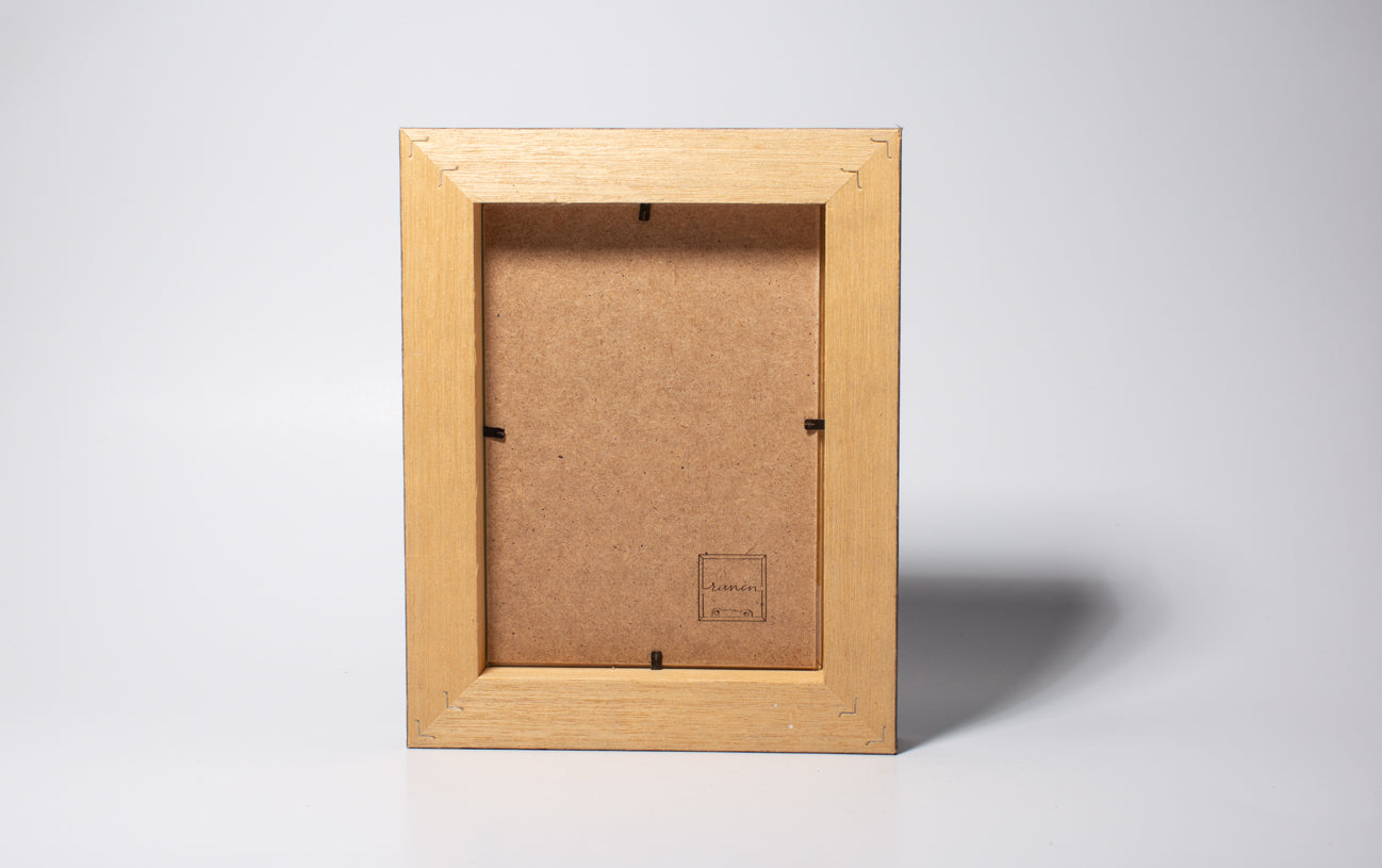 cornice portaritratto in legno da tavolo 13x18 marrone