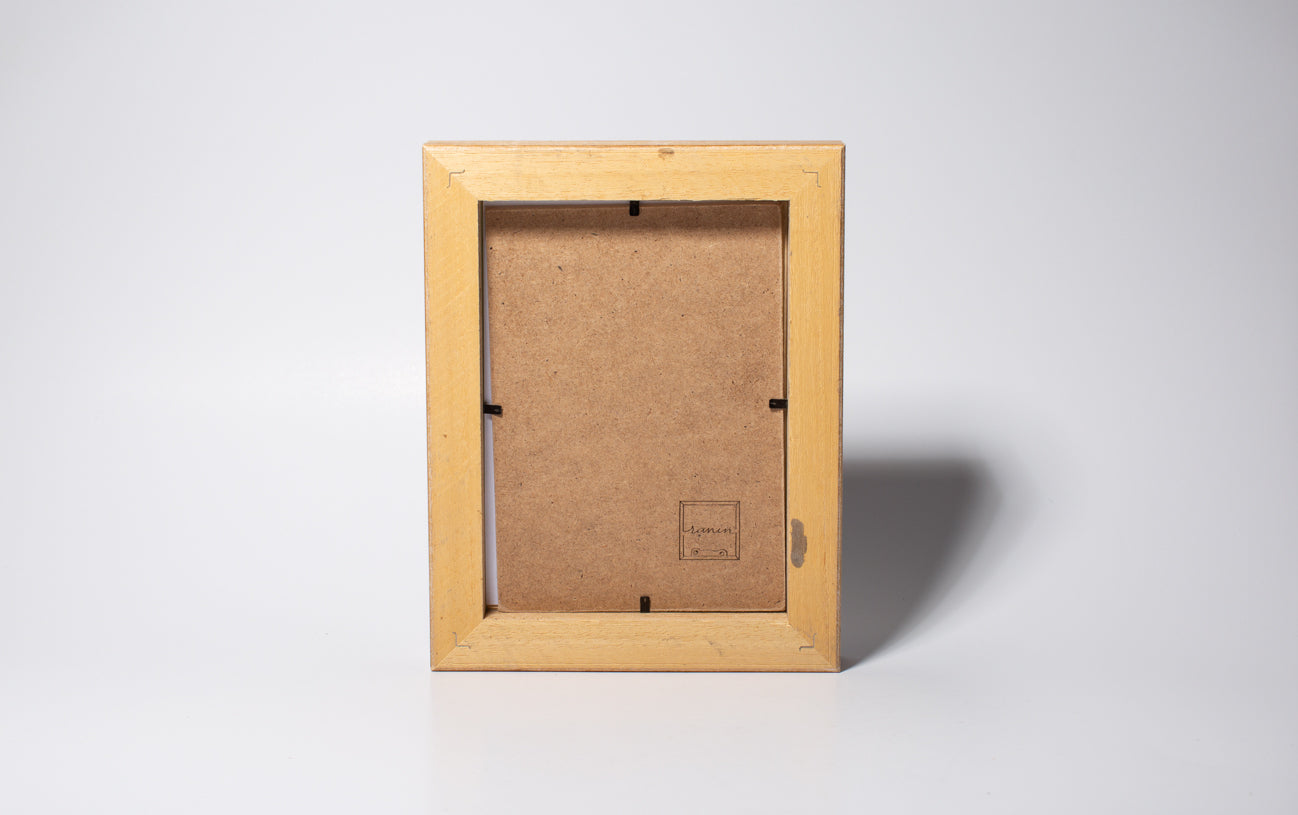 cornice portaritratto in legno da tavolo 13x18 beige