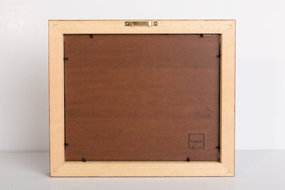 Cornice in Legno 13x18 con passepartout in tessuto
