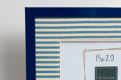 Cornice in Legno 15x20 con passepartout in tessuto
