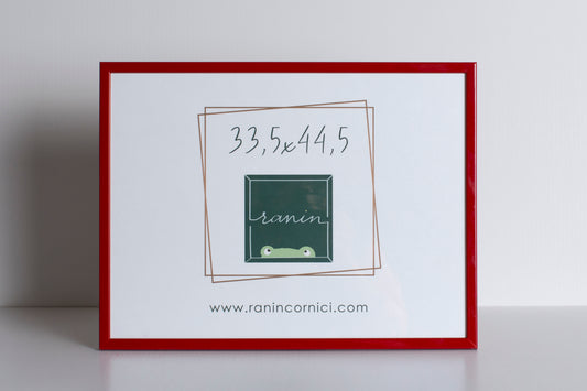 Cornice in Legno per Diploma di Laurea 33,5x44,5cm