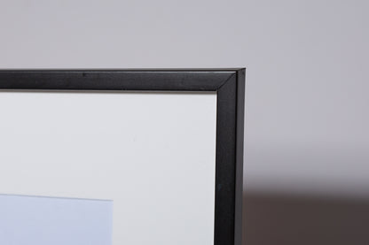 cornice da muro nera 30x40 passepartout 20x30