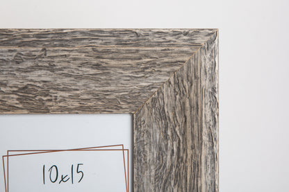 Cornice in Legno 10x15 Grigia — Profilo Largo