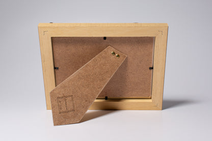 cornice portaritratto in legno da tavolo 13x18 beige ti voglio bene mamma