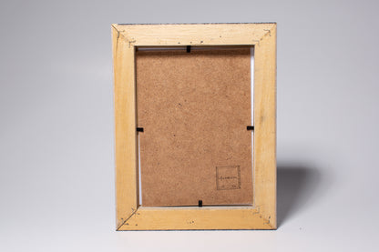 cornice portaritratto in legno da tavolo 13x18 nero e bianco due colori