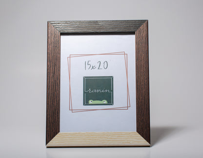 Cornice in legno 15x20 fatta a mano - Ranin Cornici